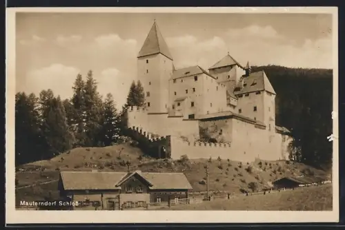 AK Mauterndorf, Partie am Schloss