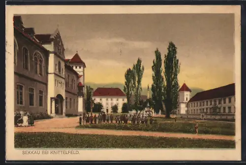 AK Seckau bei Knittelfeld, Partie im Ort