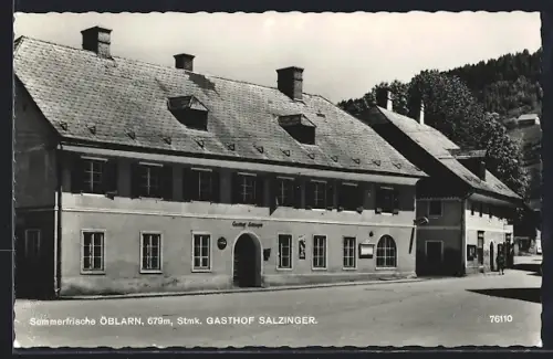 AK Öblarn /Stmk., Der Gasthof Salzinger