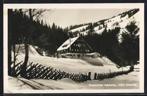 AK Saalbach im Pinzgau, Akademiker Schihütte der Akad. Sektion Wien des DÖAV