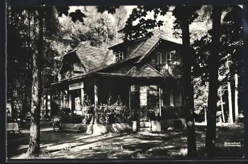 AK Knittelfeld, Partie im Stadtpark