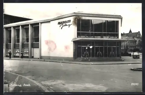 AK Zeltweg /Stmk., Ansicht vom Filmtheater Zeltweg