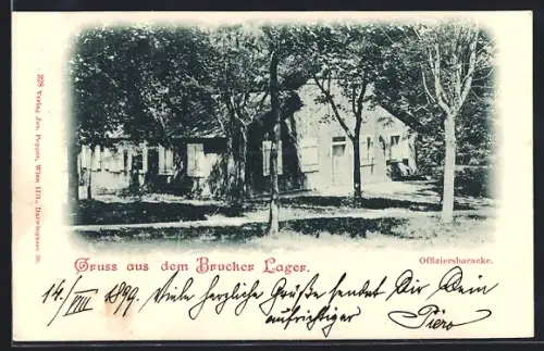 AK Brucker Lager, Offiziersbaracke