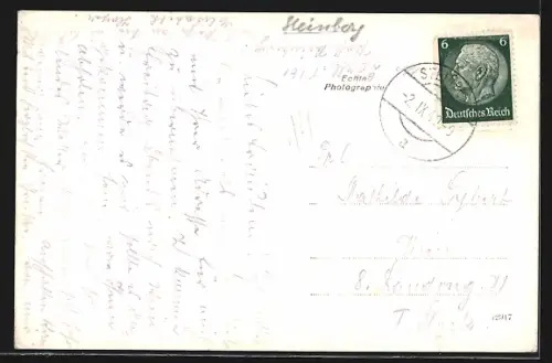 AK Dörfl /Bgld., Ortsansicht aus der Vogelschau