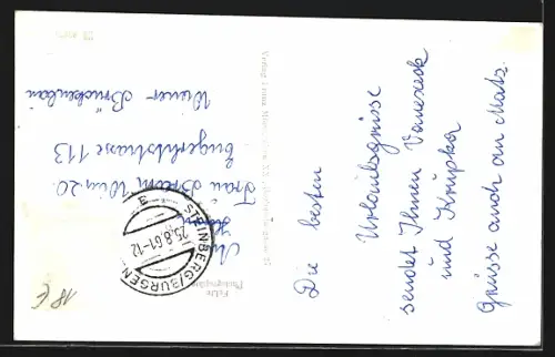 AK Steinberg /Burgenland, Ortsansicht mit Kirche vom Feld aus