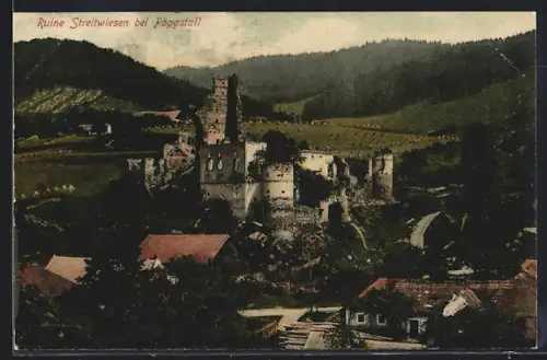 AK Weiten /N.-Oe., Ruine Streitwiesen