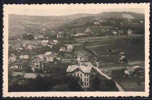 AK Maria-Enzersdorf, Ortsansicht aus der Vogelschau