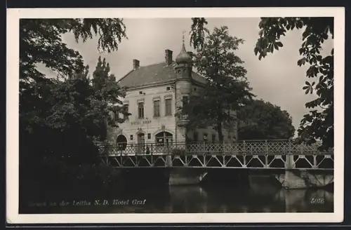 AK Bruck a. d. Leitha, Hotel Graf