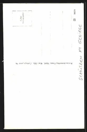 AK Schützen am Gebirge, Kriegerdenkmal, Schwefelquelle