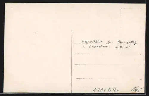 Foto-AK Cannstadt, Blumentag 1911, Majestäten von Württemberg beim Blumentag