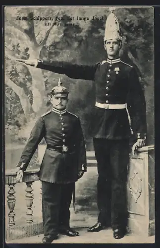 AK Josef Schippers in Uniform, Der lange Josef