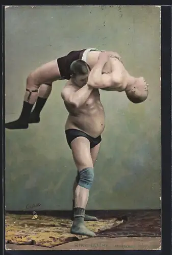 AK Wrestling, Raising from the front, Ringen