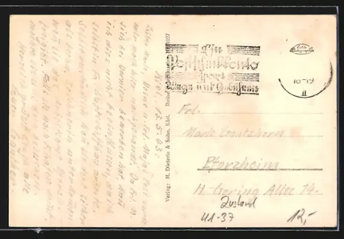 AK U-Boot U 35 mit bemannter Brücke