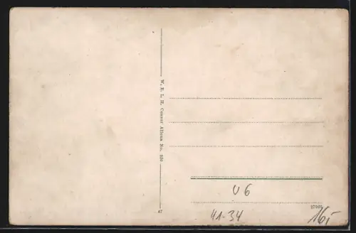 AK Deutsches U-Boot U 6 auf See