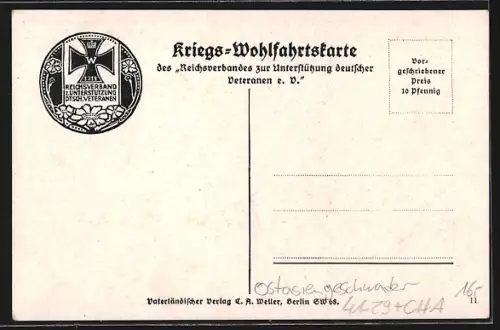 Künstler-AK Kriegsschiff SMS Emden vom Ostasiengeschwader, Fregattenkapitän von Müller