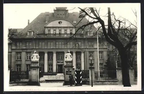 Foto-AK Bromberg, Heeres-Gasschutzschule, 