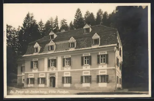 AK St. Peter ob Judenburg, Villa Forcher