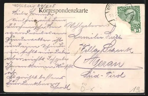 AK Wolfsegg /Ob.-Österr., Rossmarkt mit Brunnen