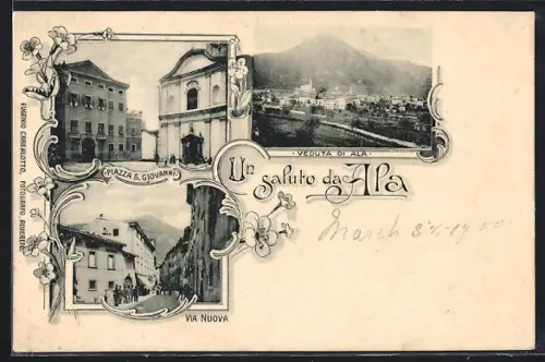 AK Ala /Trentino, Piazza S. Giovanni, Via Nuova, Veduta