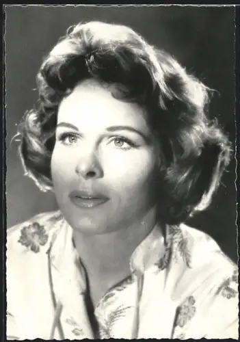 AK Schauspielerin Barbara Rütting, Portrait