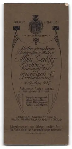 Fotografie Albin Zeidler, Rodewisch, Auerbacherstrasse 17, Elegante Frau im Porträt