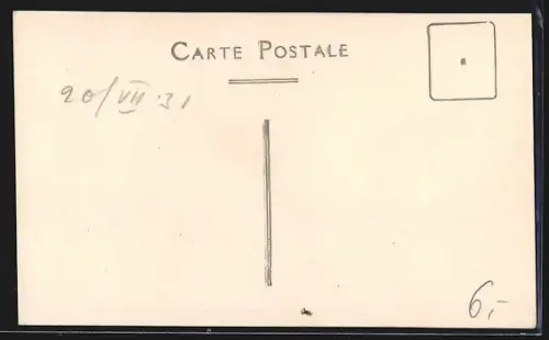 AK Izmir, Ortsansicht mit Viadukt