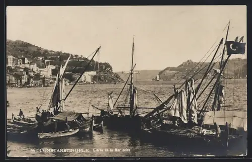AK Constantinople, Entree de la Mer noire