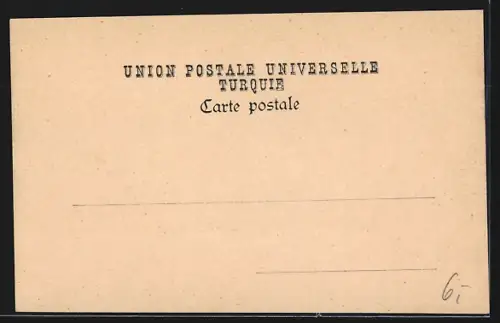 AK Constantinople, Péra et Galata