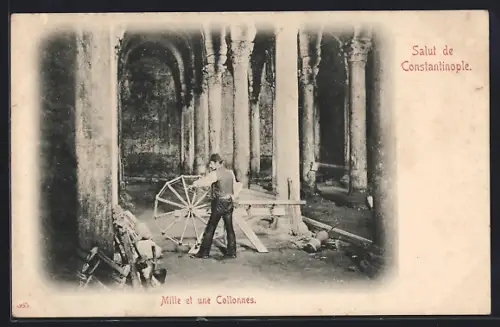 AK Constantinople, Mille et une Collonnes