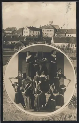 AK Ceske Skalice, Ze sletu Sokolske zupy Podkrkonosske v Ceske Skalici, Panorama