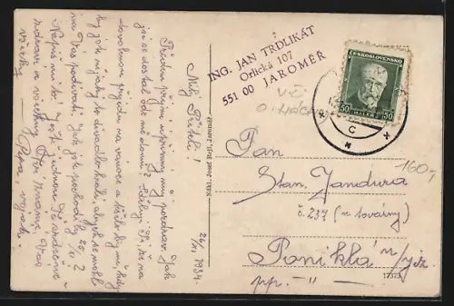 AK Jaromer, Palackeho trida