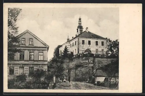 AK Skalka, Nova Skola, naproti byv. pivovar, zamek