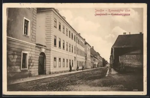 AK Josefov, Komenskyho ulice