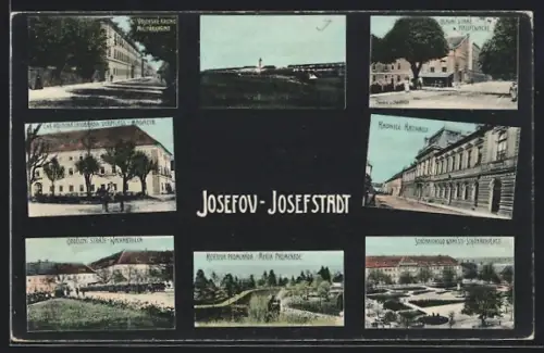 AK Josefstadt, Militärkasino, Merta Promenade, Hauptwache