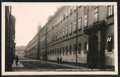 AK Josefov n. Met., Budova a Kancelare Zdravotniho Skladu 1.