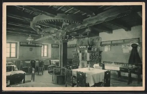 AK Peklo, Vnitrek restaurace