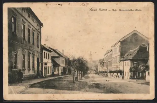 AK Novè Mesto n. Met., Komenskèho trida