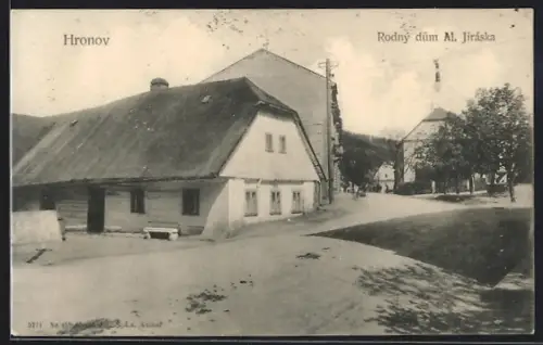 AK Hronov, Rodny dum Jiraska