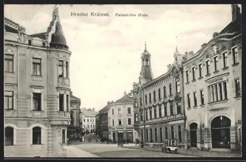AK Hradec Kralove, Palackeho trida, Grand-Hotel, Panorama