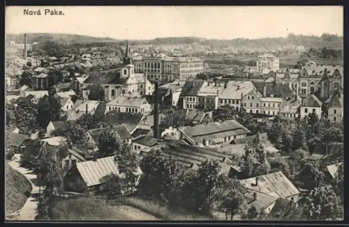 AK Nova Paka, Teilansicht aus der Vogelschau