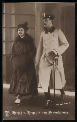 AK Ernst August Herzog von Braunschweig und Herzogin