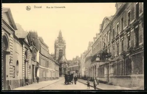 AK Douai, Blick in die Universitätsstrasse
