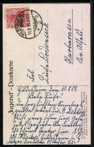 Künstler-AK Ludwig von Zumbusch: Portrait eines Knaben