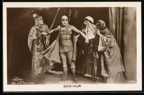 Foto-AK Filmszene Ben-Hur