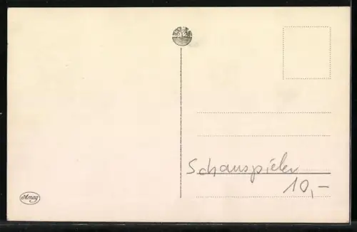 AK Streitwagenszene aus dem Film Ben Hur
