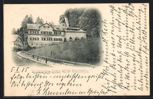 AK Berchtesgaden, Hotel-Pension Schloss Fürstenstein