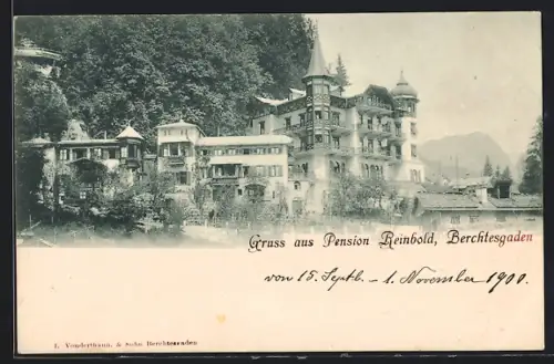 AK Berchtesgaden, Hotel-Pension Reinbold