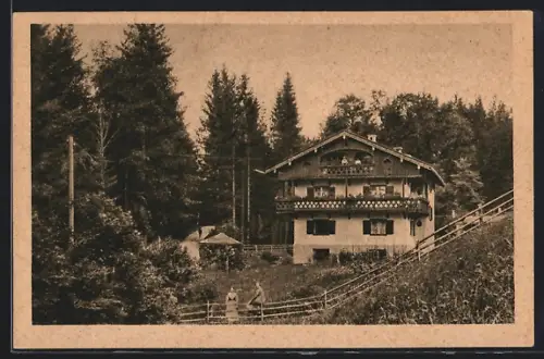 AK Königssee bei Berchtesgaden, Hotel-Pension Landhaus Tannenheim