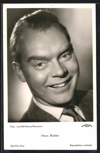 AK Schauspieler Hans Richter im Film Die spanische Fliege