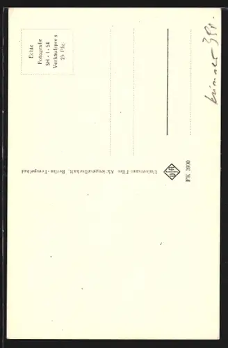 AK Hans Söhnker lächelt